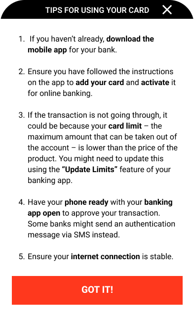 Card component preview